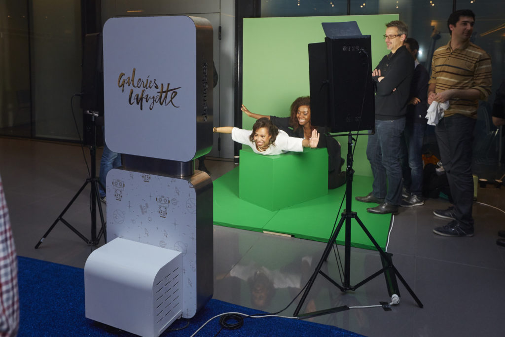 Green screen photobooth picture