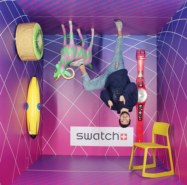 Schwerkraft-Box - Swatch