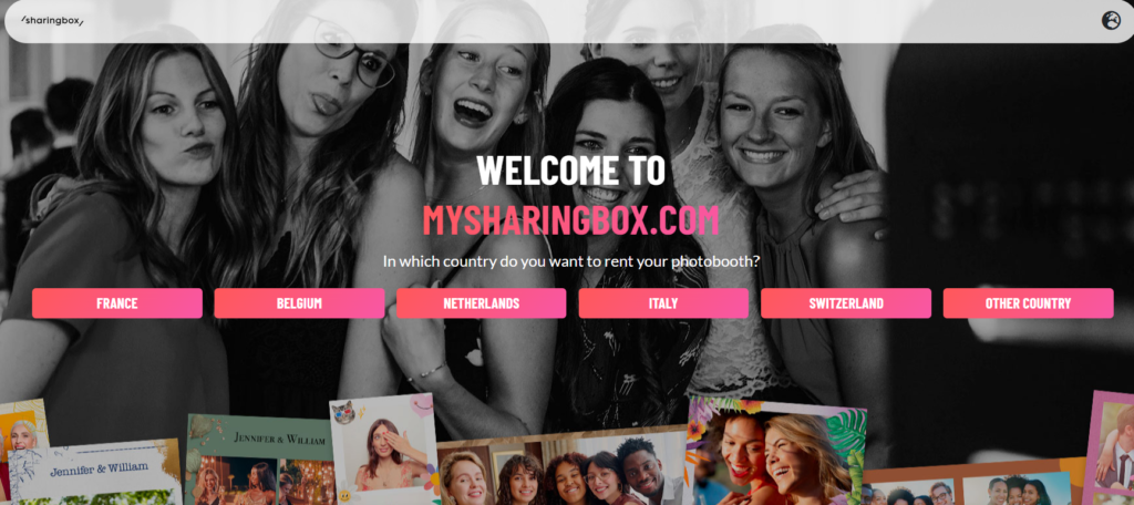 Sito web mysharingbox