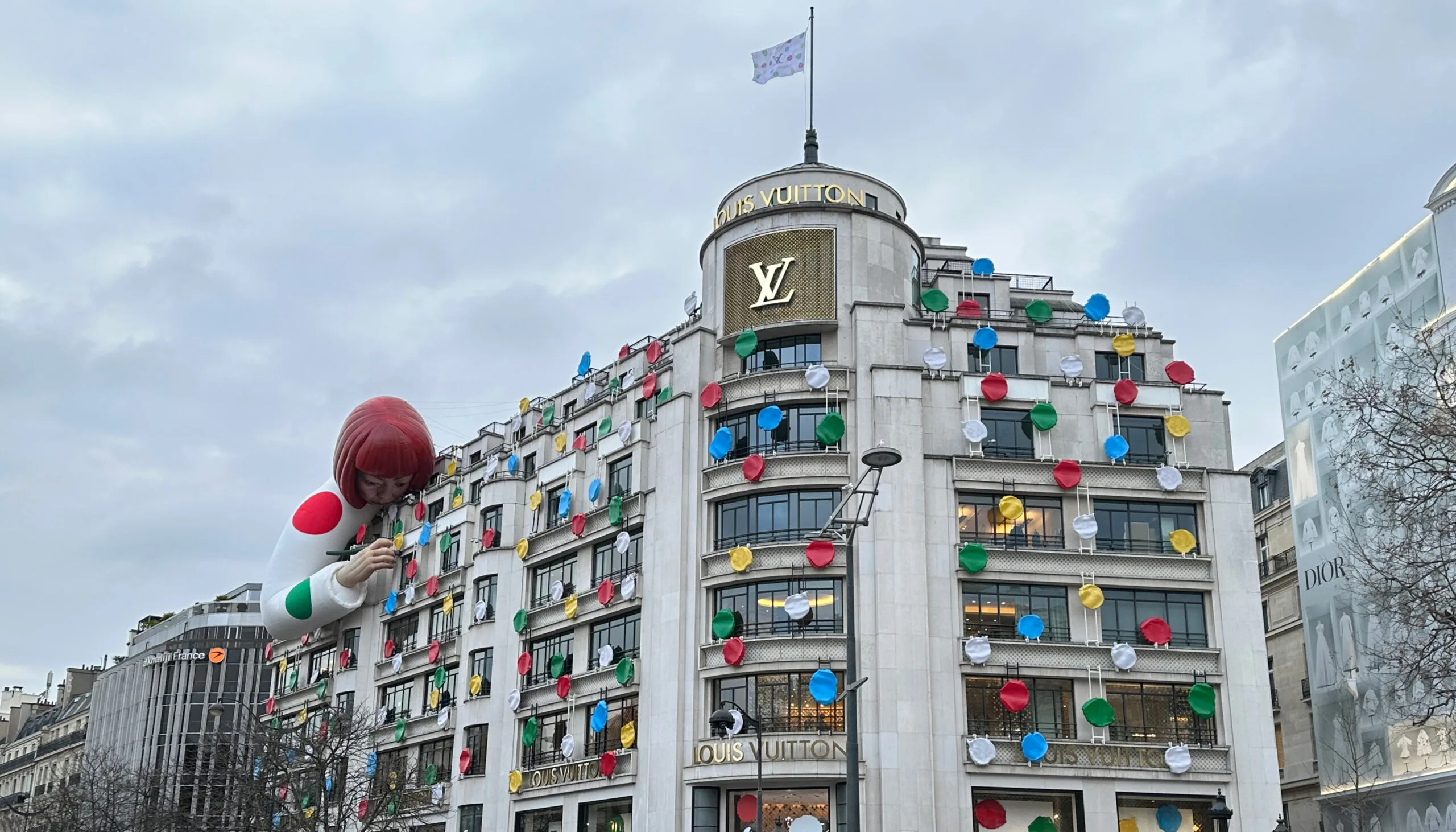 Louis Vuitton gebouw in Parijs