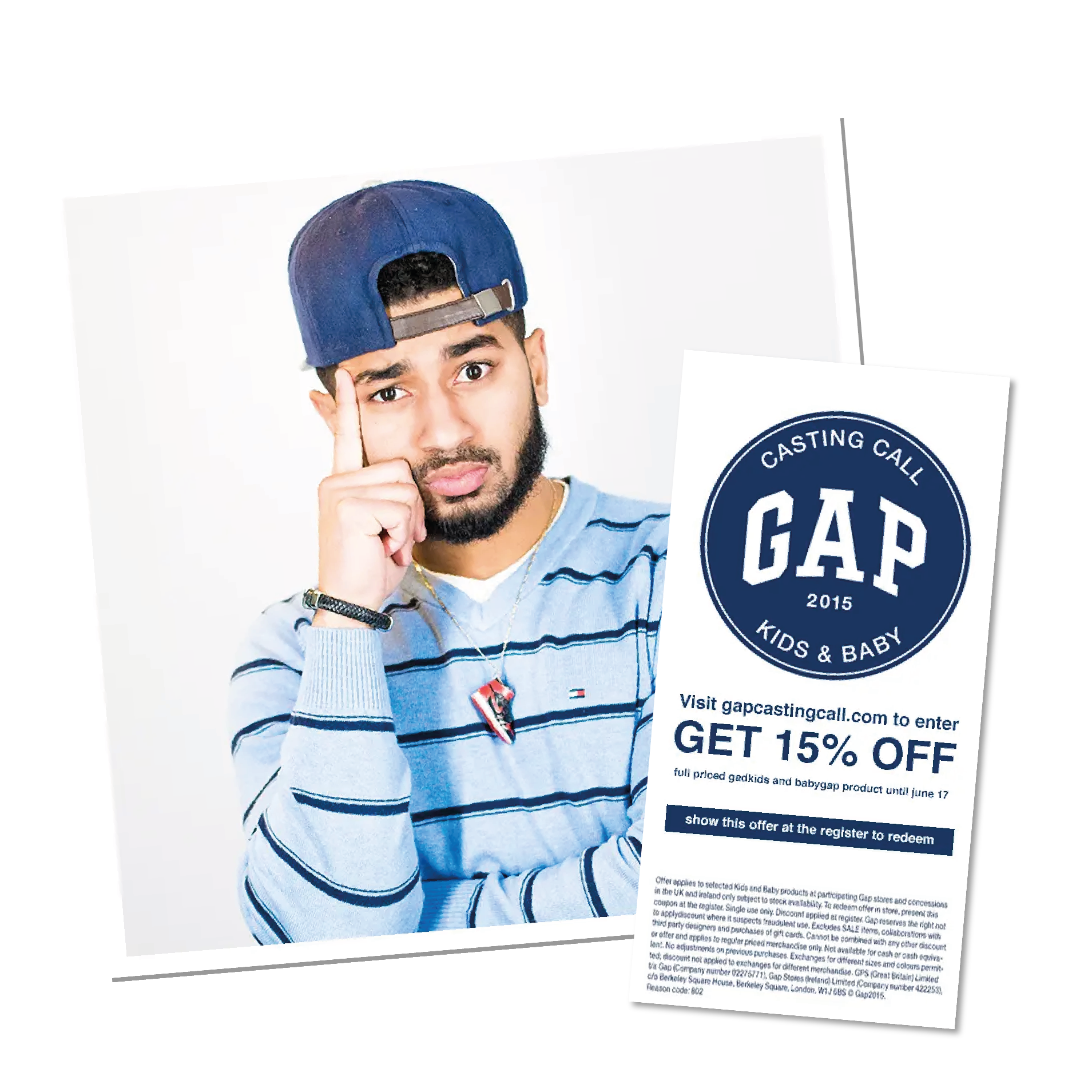 Fashion-Forward Photobooth Offers - Strike a pose and enjoy discounts with GAP casting call photobooth coupons. 